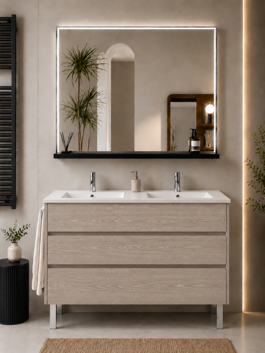 Koupelnová skříňka IMPERIA s umyvadlem